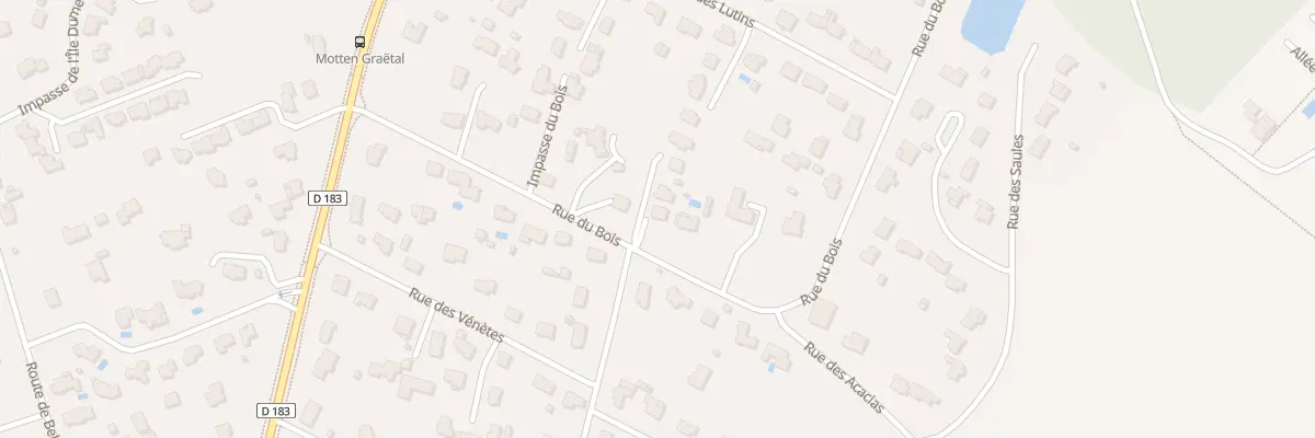 Plan du 6031 Rue du Bois à Surzur