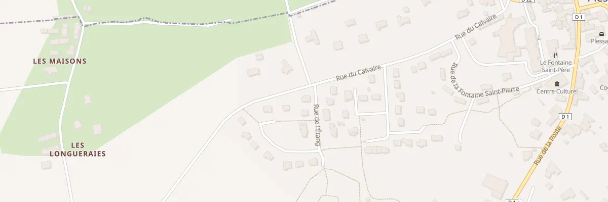 Plan du 2 Rue de l’Etang Plessala au Mené