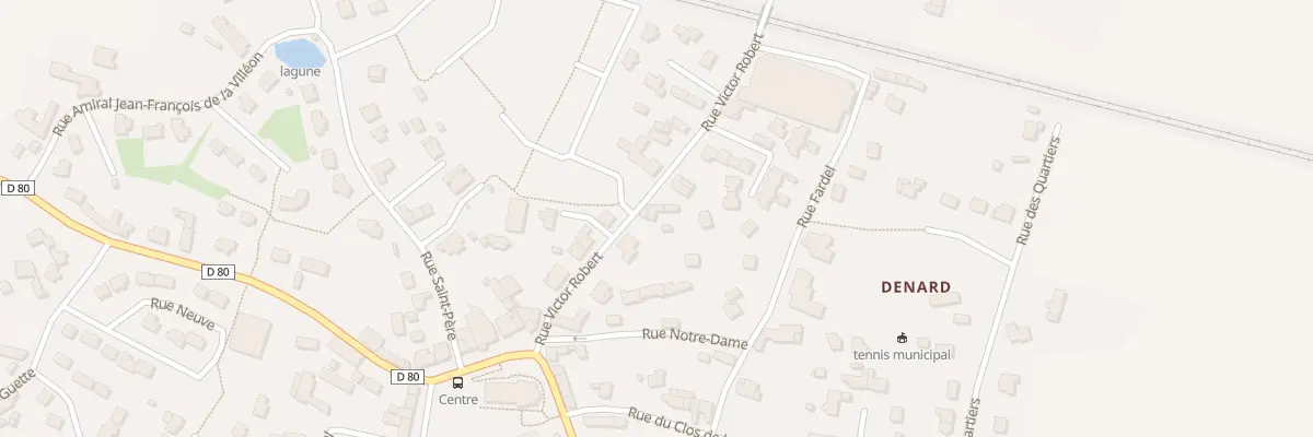 Plan du 8 Rue Victor Robert à Pommeret