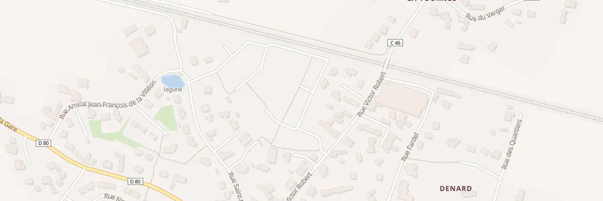 Plan du 13 Rue du Bocage à Pommeret