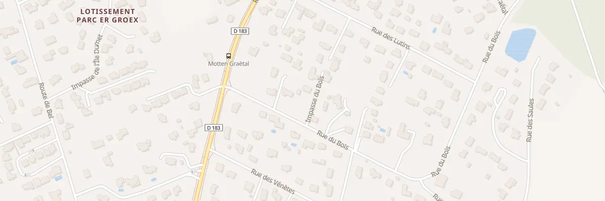 Plan du 7 Rue du Bois à Surzur
