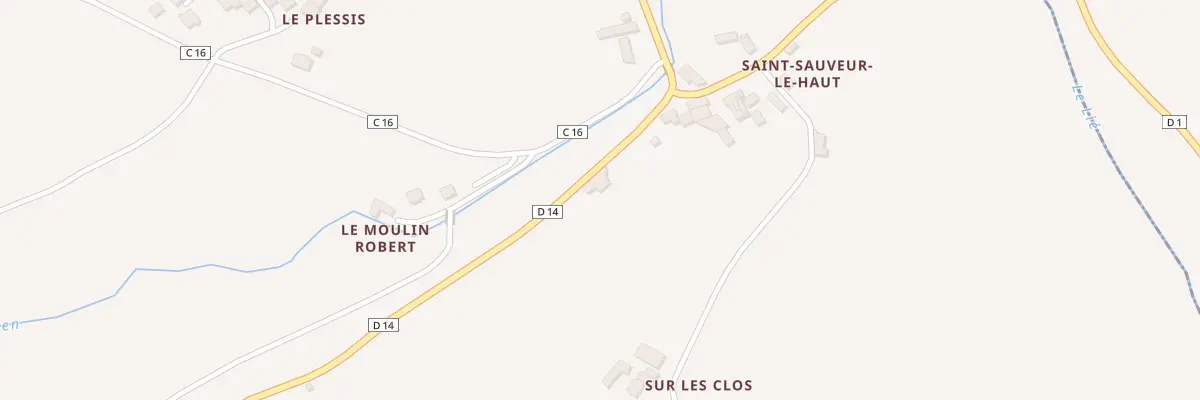 Plan du 5101 St Sauveur Le Haut à La Prénessaye