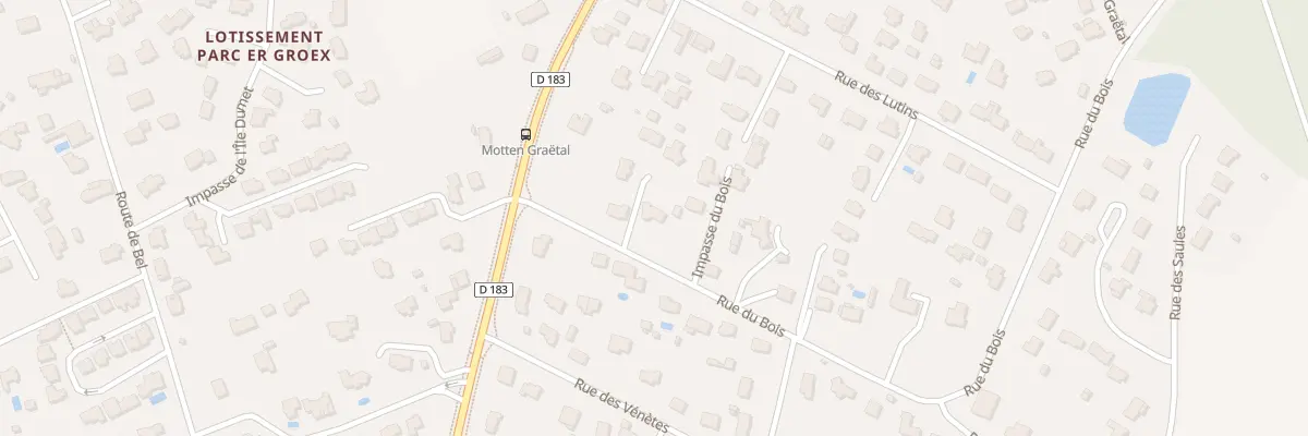 Plan du 6207 Rue du Bois à Surzur