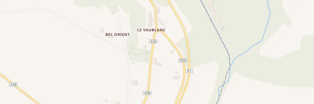 Plan du 5064 Le Vaublanc à La Prénessaye