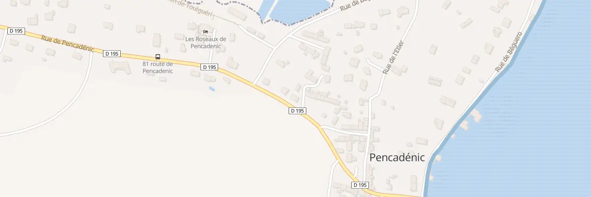Plan du 99 Rue de Pencadénic au Tour-du-Parc