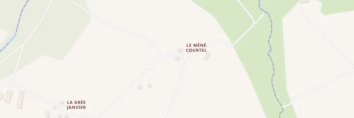Plan du 5065 Le Méné Courtel à Billio