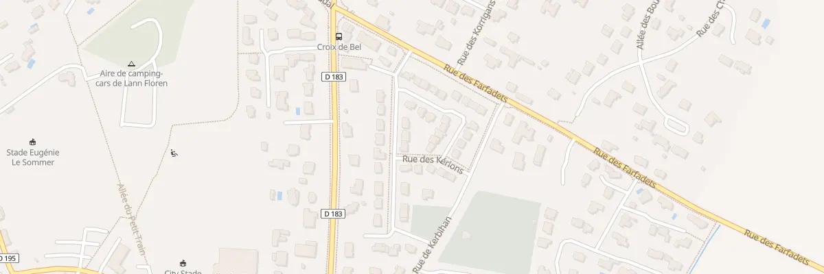 Plan du 4 Rue des Kerions à Surzur