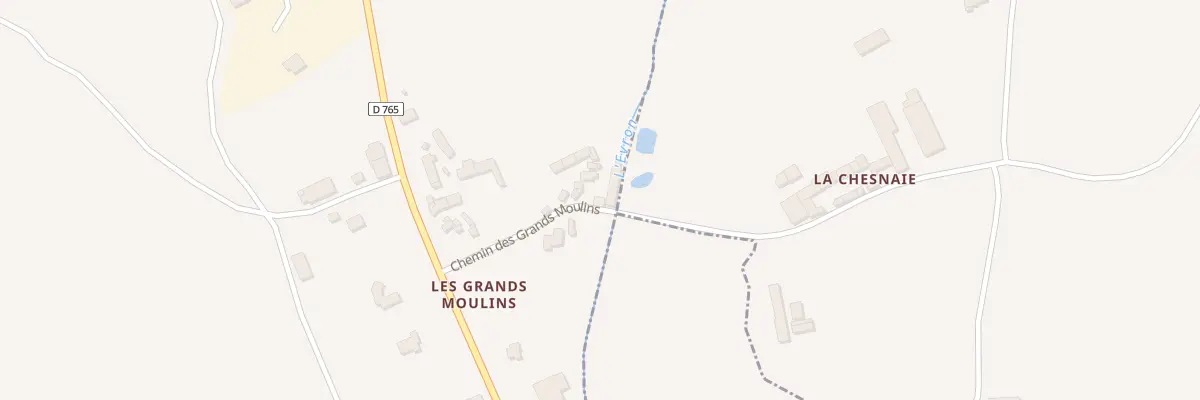 Plan du 31 Les Grands Moulins à Hénon
