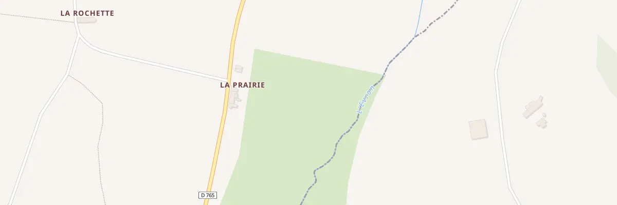 Plan du 1 La Prairie à Hénon