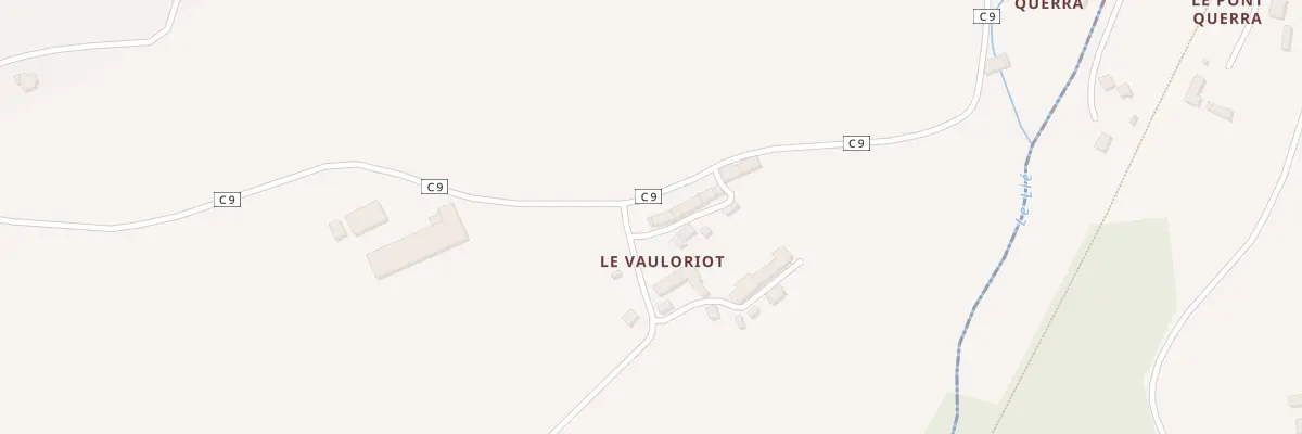 Plan du 5291 Le Vau Lorio à La Prénessaye