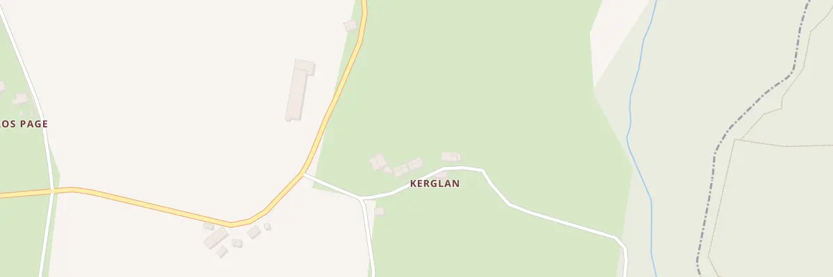 Plan du 5411 Kerglan à Plumelec