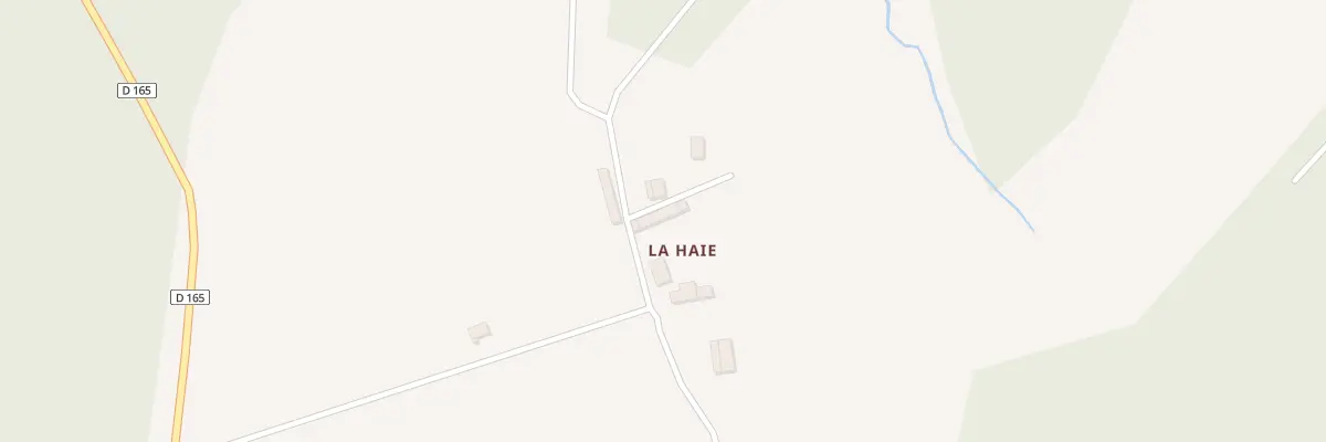 Plan du 5081 La Haie à Billio
