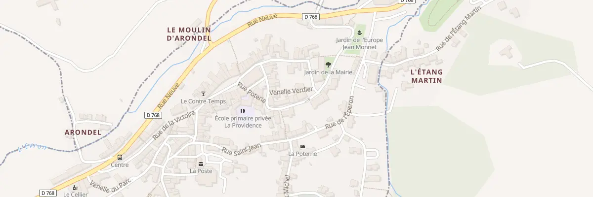Plan du 5 Rue du Champ à l’Avoir à Moncontour
