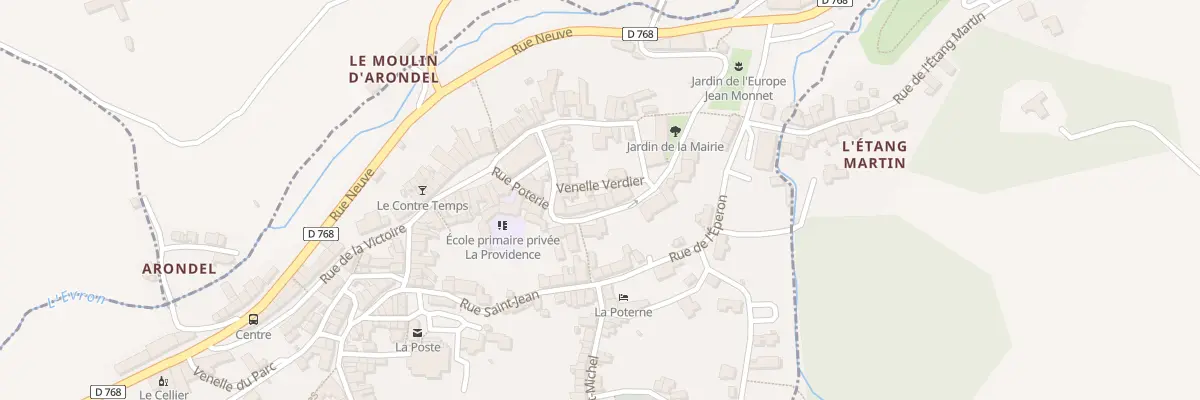 Plan du 3 Rue du Champ à l’Avoir à Moncontour