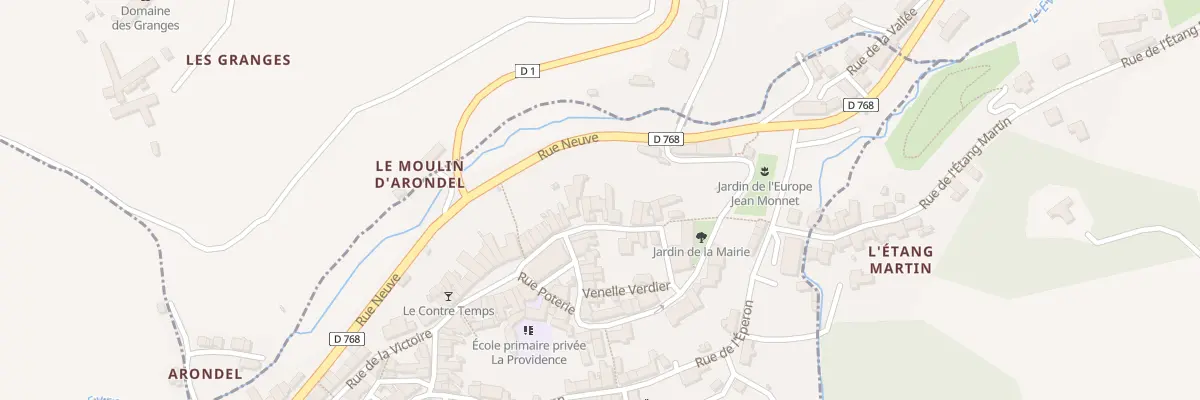 Plan du 8 Rue des Dames à Moncontour
