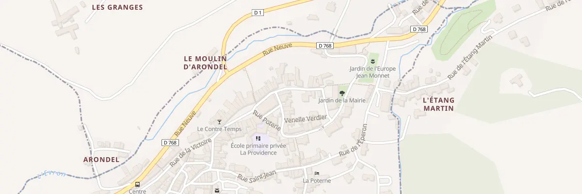 Plan du 3 Rue du Docteur Sagory à Moncontour