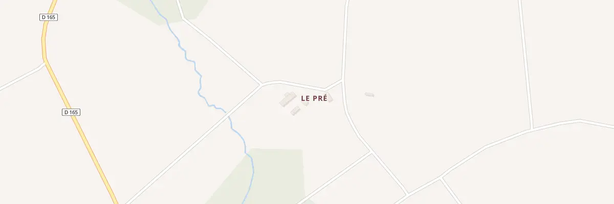 Plan du 5059 Le Pré à Billio