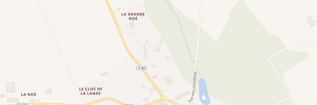 Plan du 4 Rue du Sabotier à Billio