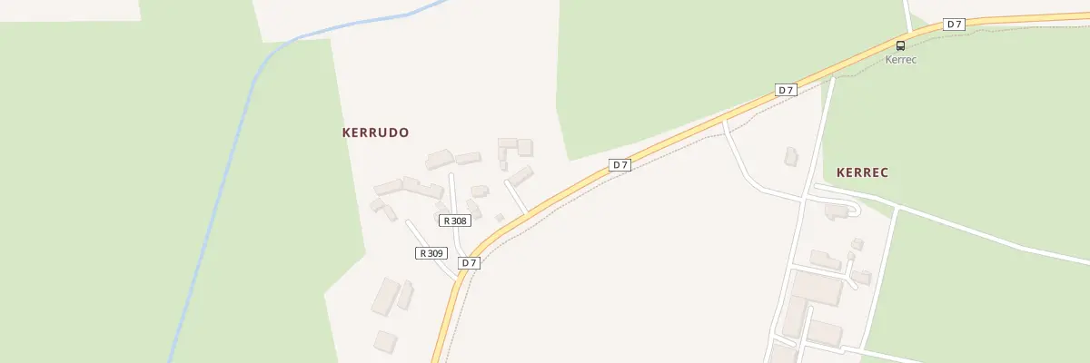 Plan du 5277 Kerudo à Theix-Noyalo