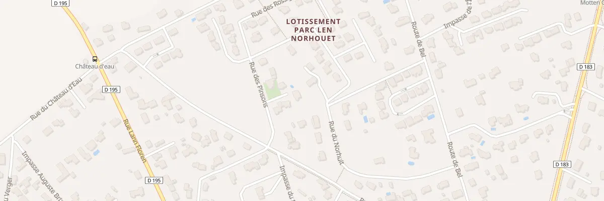 Plan du 3 Rue des Fringilles à Surzur