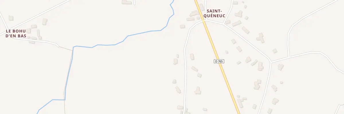 Plan du 5926 Saint Quéneuc à Quessoy