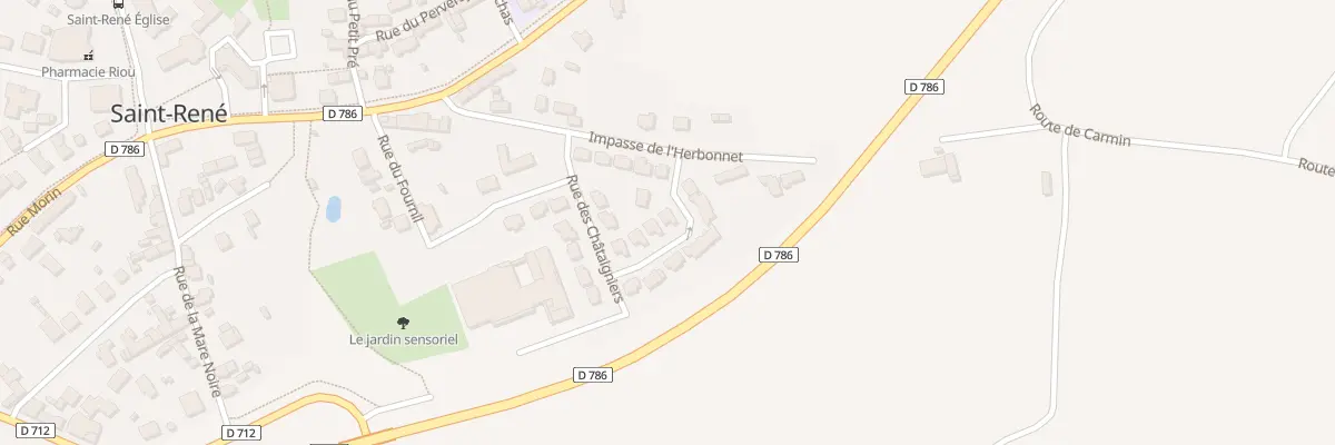 Plan du 7 Rue des Charmes à Hillion