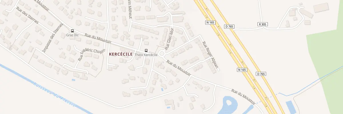 Plan du 29 Rue Per Jakez Helias à Theix-Noyalo
