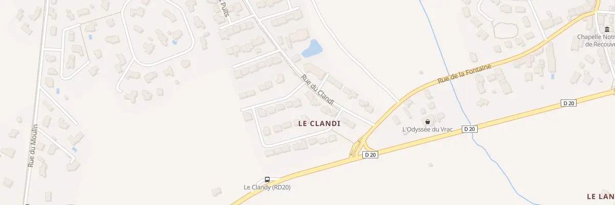 Plan du 11 Rue du Clandi à Surzur