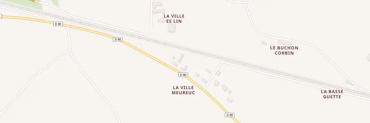 Plan du 12 La Ville Meureuc à Pommeret