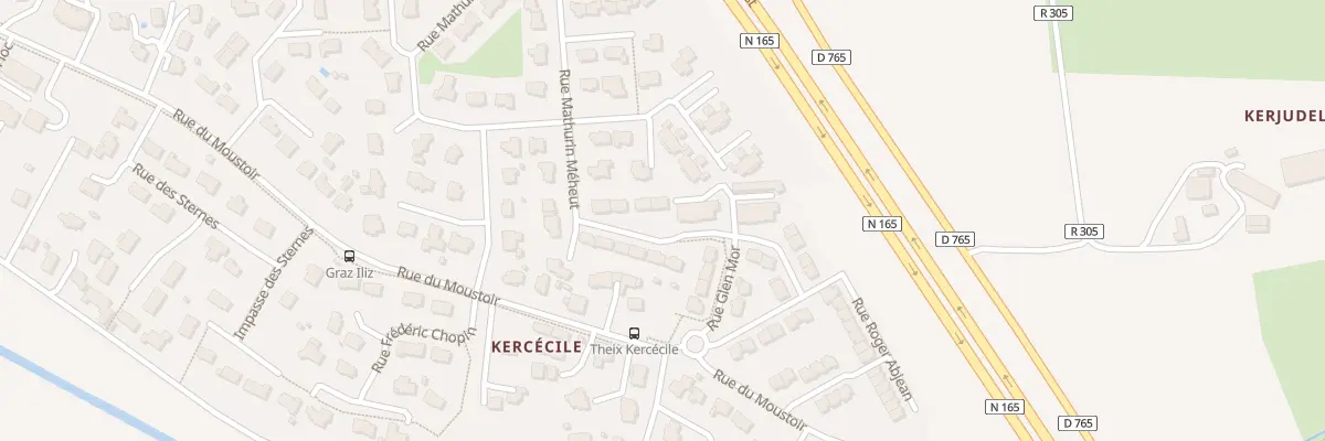 Plan du 7 Rue Per Jakez Helias à Theix-Noyalo