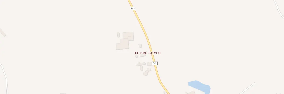 Plan du 4 Le Pre Guyot à Hénon