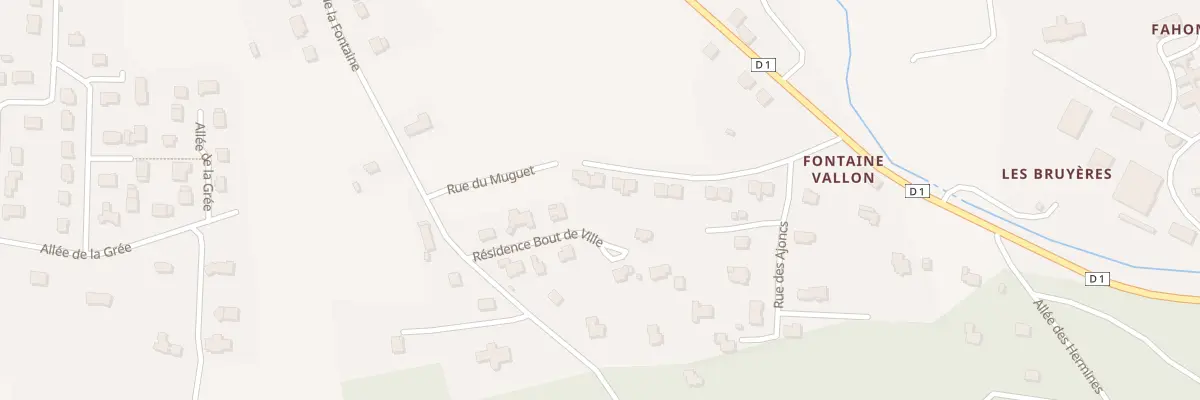 Plan du 2 Rue de la Lande de la Gree à Plumelec