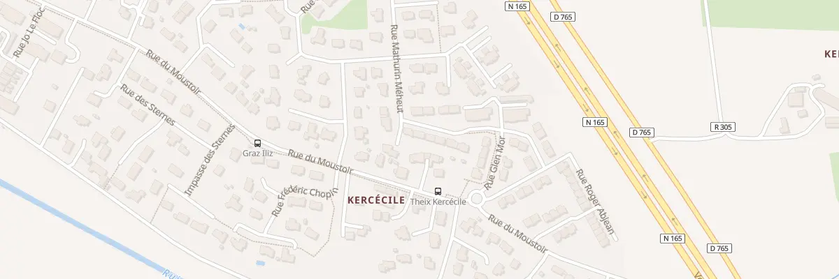 Plan du 4 Rue Per Jakez Helias à Theix-Noyalo