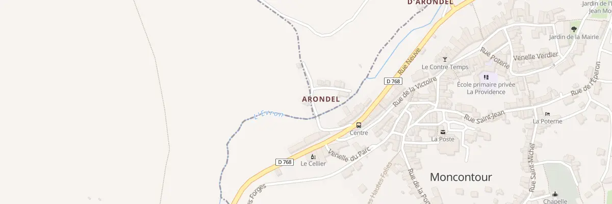 Plan du 35 Arondel à Plémy