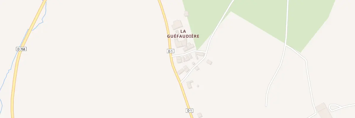 Plan du 9 La Gueffaudiere à Plémy