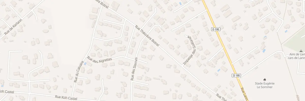Plan du 21 Rue Théodore Botrel à Surzur