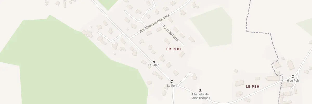 Plan du 5094A Er Ribl à Saint-Nolff