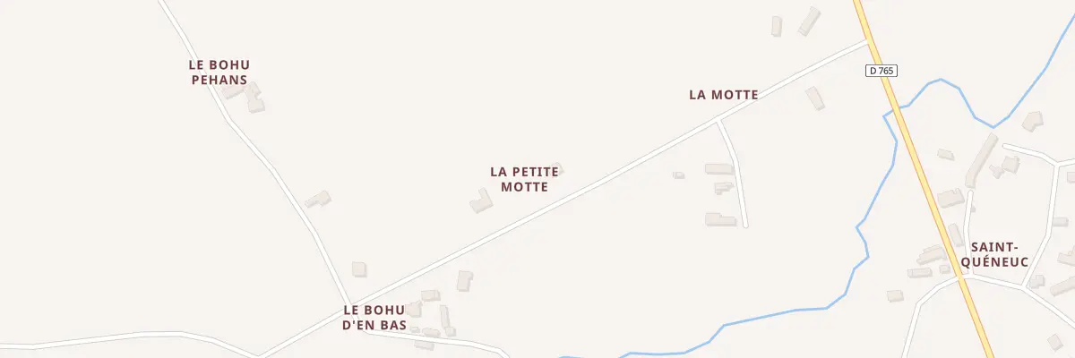 Plan du 37 La Petite Motte à Quessoy