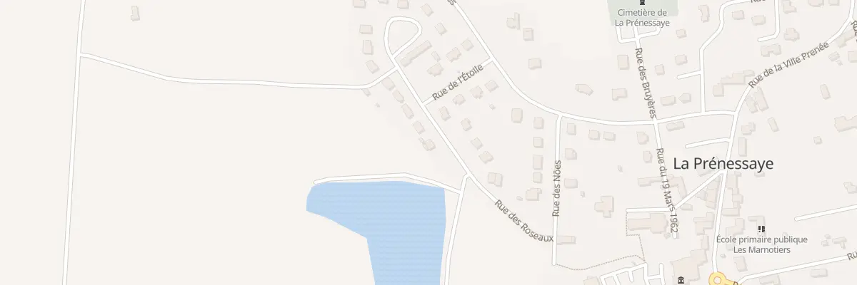 Plan du 1 Rue des Roseaux à La Prénessaye