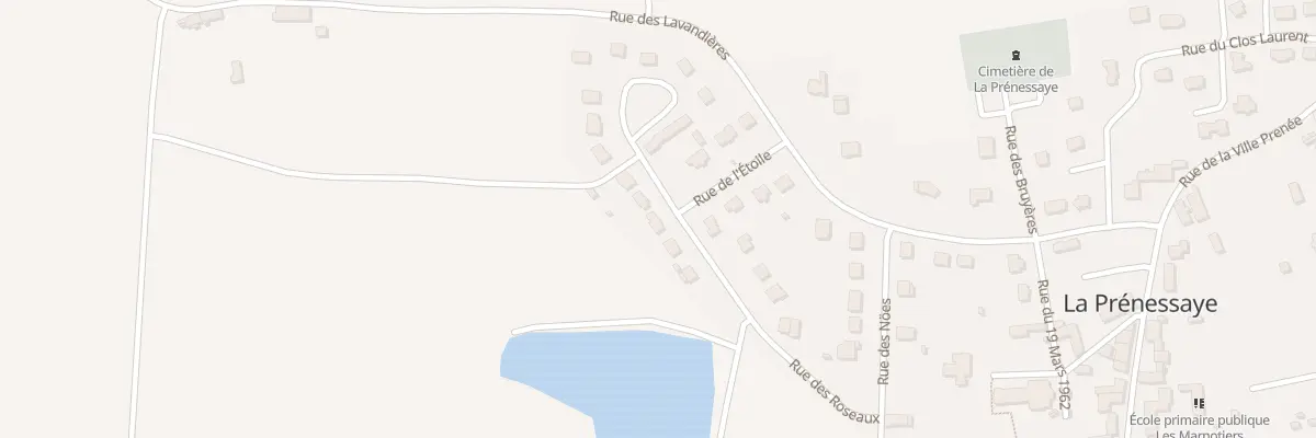 Plan du 5 Rue des Roseaux à La Prénessaye