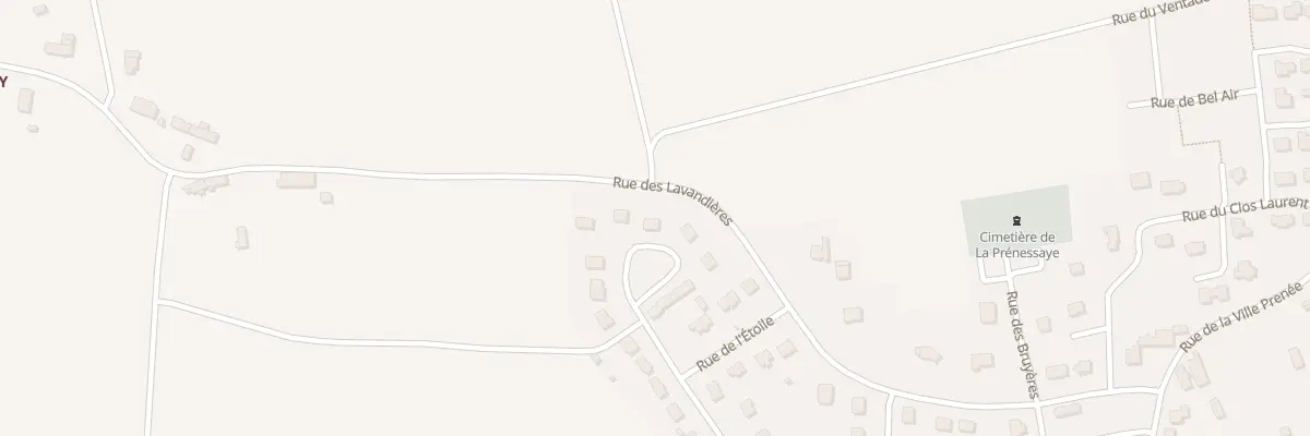 Plan du 22 Rue des Roseaux à La Prénessaye