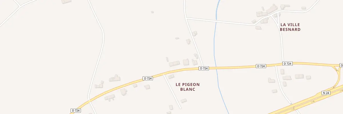 Plan du 5 Le Pigeon Blanc à Guégon
