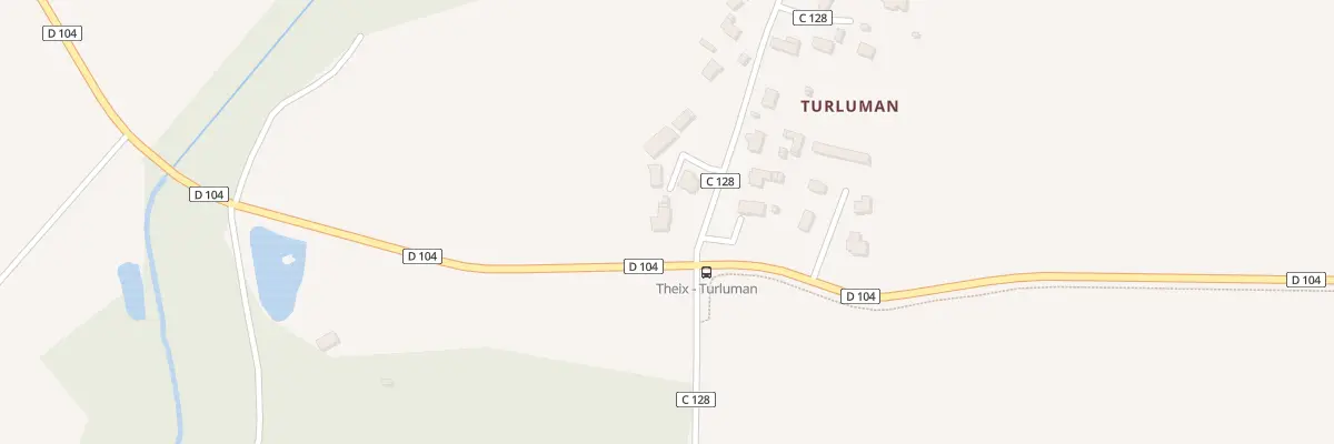 Plan du 1 Imp Turluman à Theix-Noyalo