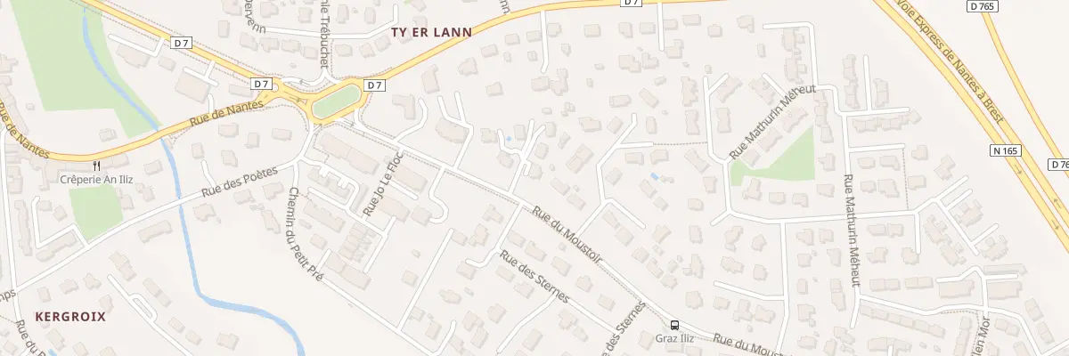 Plan du 2 Imp Theodore de la Villemarque à Theix-Noyalo