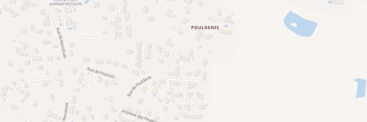 Plan du 19 Rue de Pouldenis au Tour-du-Parc