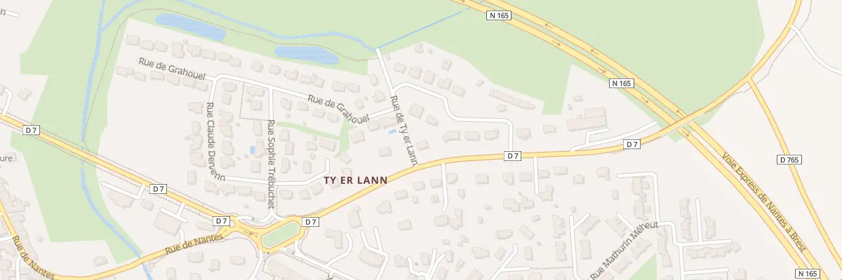 Plan du 2 Rue Ty Er Lann à Theix-Noyalo