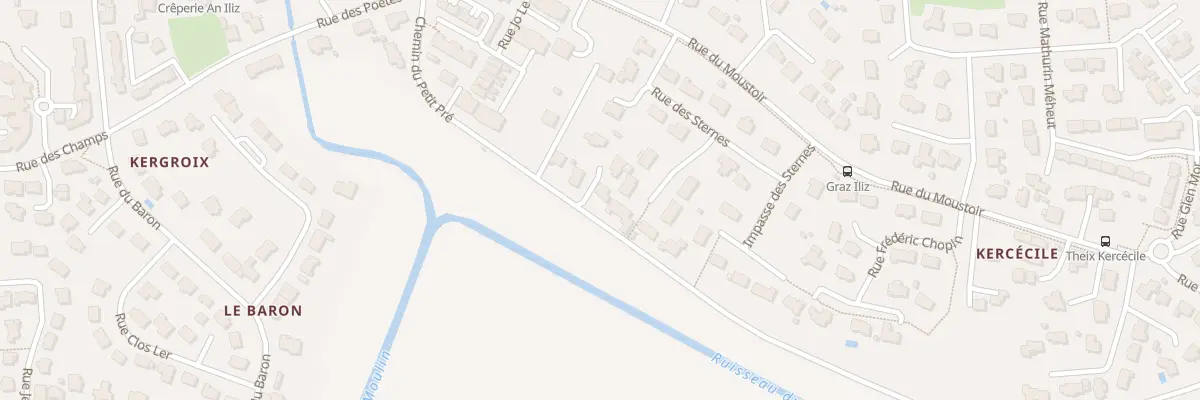 Plan du 7069 Che du Petit Pré à Theix-Noyalo