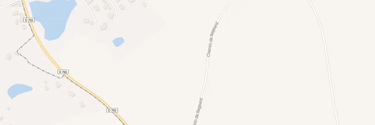 Plan de Lande de Boudet à Pommeret