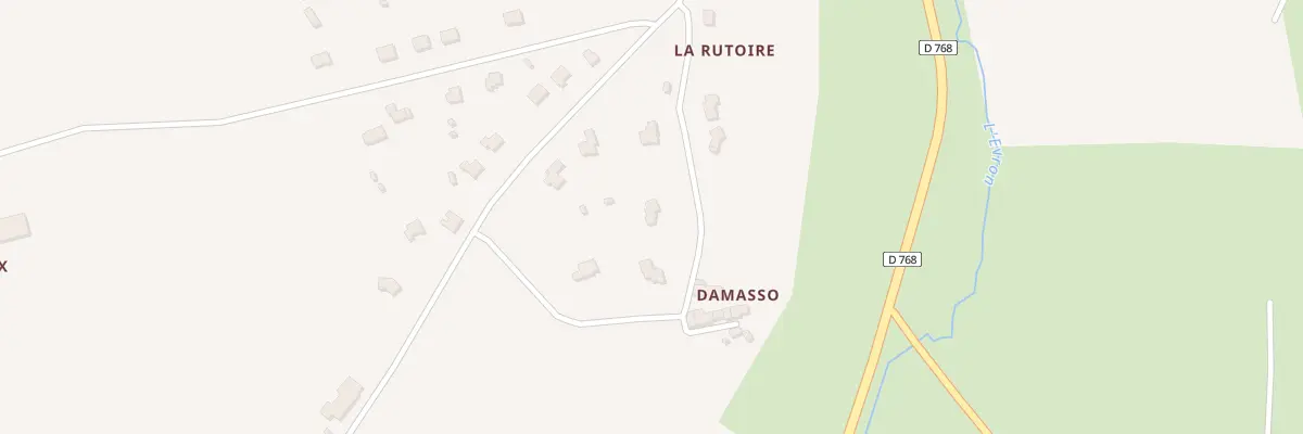 Plan du 23 Damasso à Plémy