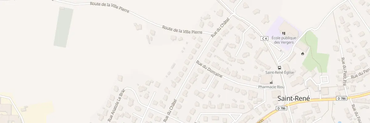 Plan du 14 Rue du Châtel à Hillion